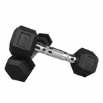 Hantle HEX 2 x 3kg  Żeliwny do Ćwiczeń Gumowany Żeliwo Powlekane Hantla