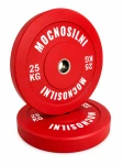 Obciążenie 25 Kg BUMPER - Olimpijskie Gumowe Profesjonalne