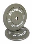 Obciążenie 5 Kg BUMPER - Olimpijskie Gumowe Profesjonalne 